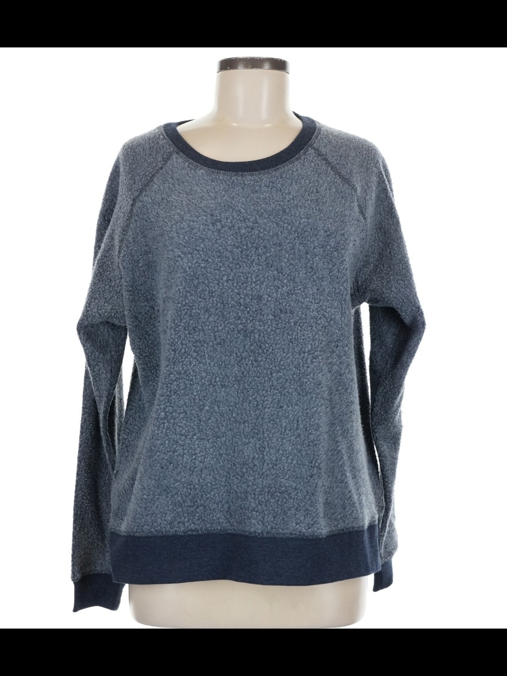 Boxercraft Women's Heathered Navy Crewneck Sweatshirt